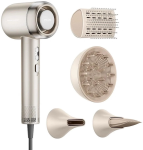 Dreame Hair Dryer | AHG40A GO | 2000 W | Number of temperature settings 4 | Ionic function | Diffuser nozzle | Gold