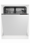 Beko BDIN25321 integruojama indaplovė, 60cm, 13 komplektų, E klasė, balta