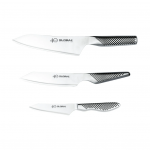 Japoni&scaron;kų peilių rinkinys Global G-458110/AB (40 metų jubiliejaus kolekcija)