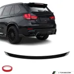 WR Bagažinės vidurinis Spoileris skirtas BMW X5 F15 (14-18), juodas blizgus