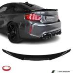 EVO M-style Spoileris ant Bagažinės dangčio skirtas BMW F22 / F23 / F87, juodas blizgus