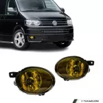 Prie&scaron;rūkiniai Žibintai, komplektas skirtas VW T5.1 (09-14), Geltoni