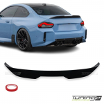 Performance Spoileris ant Bagažinės skirtas BMW G42 / G87, juodas blizgus