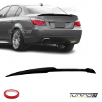 M4-style Bagažinės Spoileris skirtas BMW E60, juodas blizgus