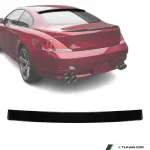 Spoileris ant Galinio Stiklo skirtas BMW E63 Coupe (03-10), juodas blizgus