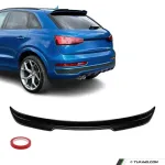 MX Spoileris ant Bagažinės Dangčio skirtas Audi Q3 8U (11-18), juodas blizgus