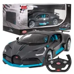 Bugatti Divo sidabrinis RASTAR modelis 1:14 R/C automobilis + Nuotolinio valdymo pultas