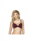 Moteri&scaron;ka liemenėlė Chloe Push-up III : Dydis - 80B, Spalva - burgundi&scaron;ka