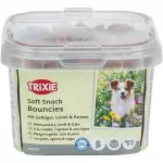 TRIXIE Skanėstai &scaron;unims Soft Snack Bouncies su vi&scaron;tiena, ėriena,žarnokais 140 g