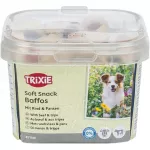 TRIXIE Skanėstai &scaron;unims Soft Snack Baffos su jautiena, žarnokais, 140 g
