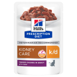 Hill's PD Feline k/d Beef Pouch 12x85g - 12 x 85 g