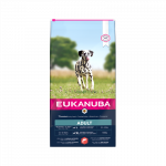 Eukanuba L/XL visavertis pa&scaron;aras suaugusiems &scaron;unims su la&scaron;i&scaron;a ir miežiais, 12 kg