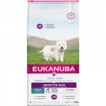Eukanuba Daily Care Sensitive Skin Adult (žuvis) 12kg