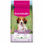 Eukanuba Puppy S/M su ėriena ir ryžiais 12 kg
