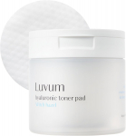 LUVUM &ndash; Witch Hazel Hyaluronic Toner Pad tonizuojančios pagalvėlės su hialurono rūg&scaron;timi, 60 vnt.