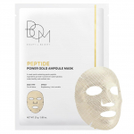 BOM Peptide Power Gold Ampoule Mask - lak&scaron;tinė veido kaukė su peptidais ir auksu (1 vnt.)