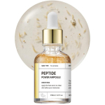 BOM Peptide Power Ampoule - peptidų ampulė veidui nuo rauk&scaron;lių ir odos elastingumui (30 ml)