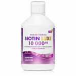 Swedish Nutra - Biotin Luxe 10 000 &micro;g, skystas biotinas plaukams, odai ir nagams, 500 ml