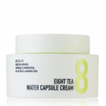 BOM Eight Tea Moisture Capsule Cream - drėkinamasis veido kremas su keramidu ir hialurono rūg&scaron;timi, 50 g