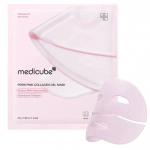 Medicube PDRN Pink Collagen Jelly Gel Mask - hidrogelinė lak&scaron;tinė veido kaukė su PDRN, kolagenu ir peptidais