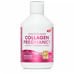 Swedish Nutra - Collagen Pregnancy, skystas kolagenas nė&scaron;tumui su folio rūg&scaron;timi, vitaminais ir mineralais, 500 ml