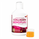 Swedish Nutra - Collagen Menoplus+, skystas jūrinis kolagenas moterims menopauzės laikotarpiui, 500 ml