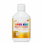 Swedish Nutra - Super Kids Multivitamin, skysti multivitaminai vaikams, 500 ml