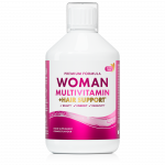 Swedish Nutra - Woman Multivitamin Hair Support, skysti multivitaminai moterims plaukams, odai ir nagams, 500 ml