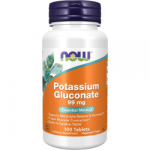 Now Potassium Gluconate 99 mg 100 tabl. kalis
