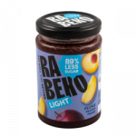 Rabeko Light Jam 230 g Slyvų džemas less sugar