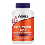 Now Red yeast rice with Co-Q10 600 mg 60 kaps.