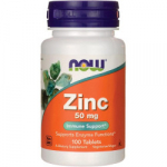 Now Zinc Gluconate 50 mg 100 tabl.