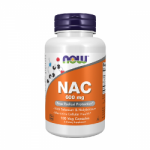 NOW NAC with selenium 600 mg 100 veg. kaps.
