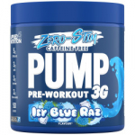 Applied Nutrition Pump 3G Zero stimulant Pre Workout 375 g be kofeino : Skonis - Ice blue raz