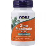 NOW Zinc Picolinate 50 mg 60 kaps.
