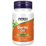 Now Garlic Oil 1500 mg 100 kaps.