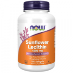 Now Sunflower Lecithin 1200 mg 100 kaps.