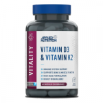 Applied Nutrition Vitamin D3 K2 60 kaps.