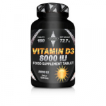 Azgard Vitaminas D3 8000 UI 180 tabl.