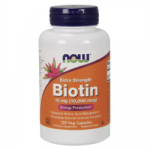 Now Biotin 10 mg Extra Strength 120 kaps.