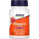 Now Vitamin A 10000 IU 100 kaps.