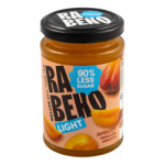 Rabeko Light Jam 230 g Abrikosų džemas less sugar