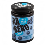 Rabeko Light Jam 230 g Mėlynių džemas less sugar