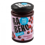 Rabeko Light Jam 230 g Spanguolių džemas less sugar