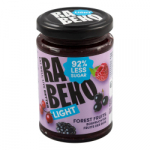 Rabeko Light Jam 230 g Mi&scaron;ko uogų džemas less sugar