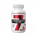 7 Nutrition Omega 3 55% D3+K2 180 kaps.