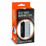 Vinyl Tonic vinilinių plok&scaron;telių priežiūros rinkinys - Cloth & Brush Set