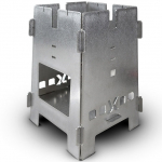 Sulankstoma Kempingo Viryklė I&scaron;gyvenimo Virdulys Vieni&scaron;as Vilkas Bushcraft