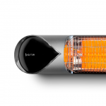 Infraraudonųjų spindulių &scaron;ildytuvas Heatum CORE H2000R Silver