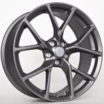 R18x8.0J 5X108 ET45 CB-63.4 Satin Dark Grey